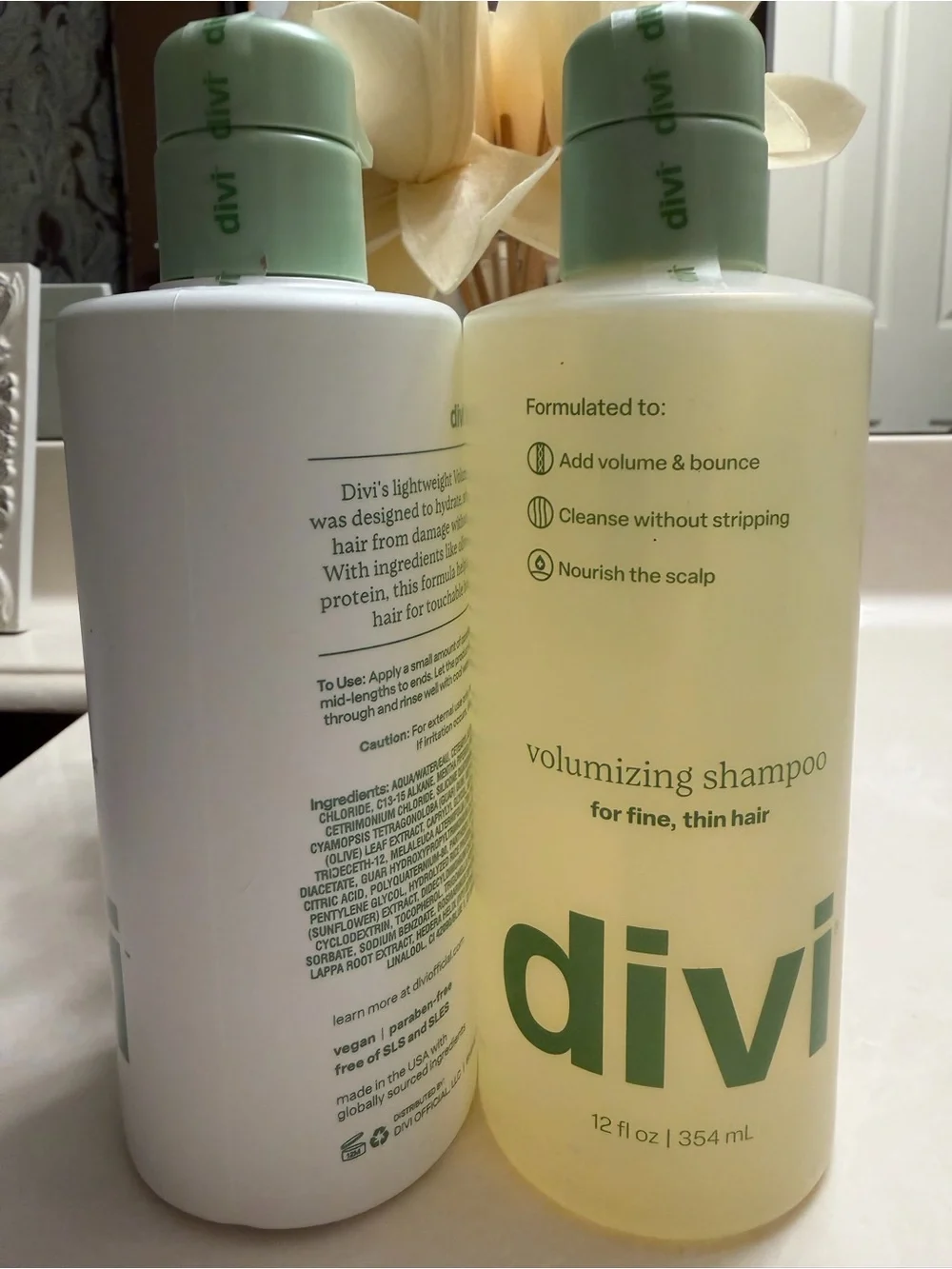 Divi Volumizing Shampoo & Conditioner Set New & Unopened
